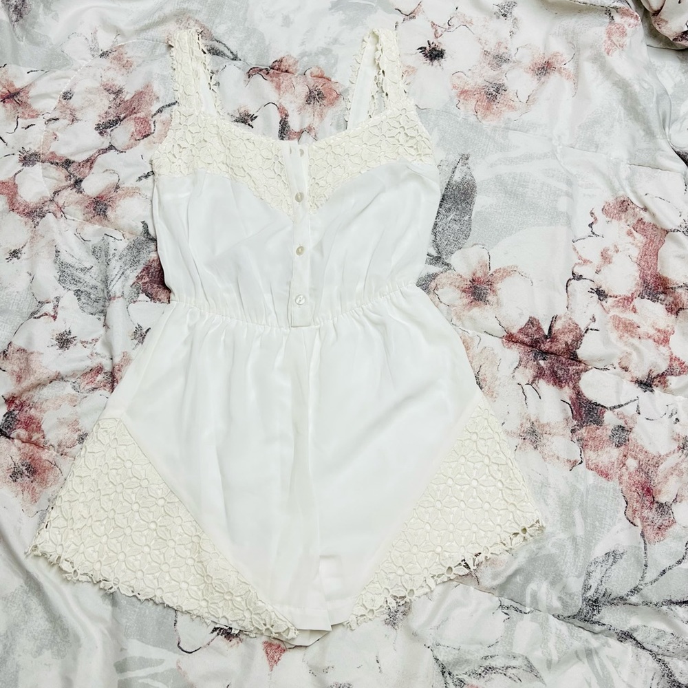 Short romper dress
